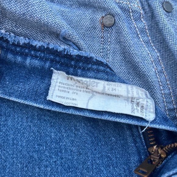 Vintage Wranglers Size 25 Extra Long - Picture 6 of 10